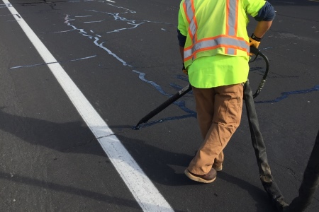 Downtown Willow Glen’s 
    Lincoln Ave. looks great after crews installed Micro Surface Emulsion Produced 
    by Reed & Graham, Inc.